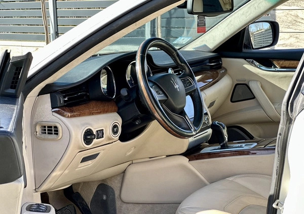 Maserati Quattroporte cena 143000 przebieg: 52000, rok produkcji 2014 z Łowicz małe 254